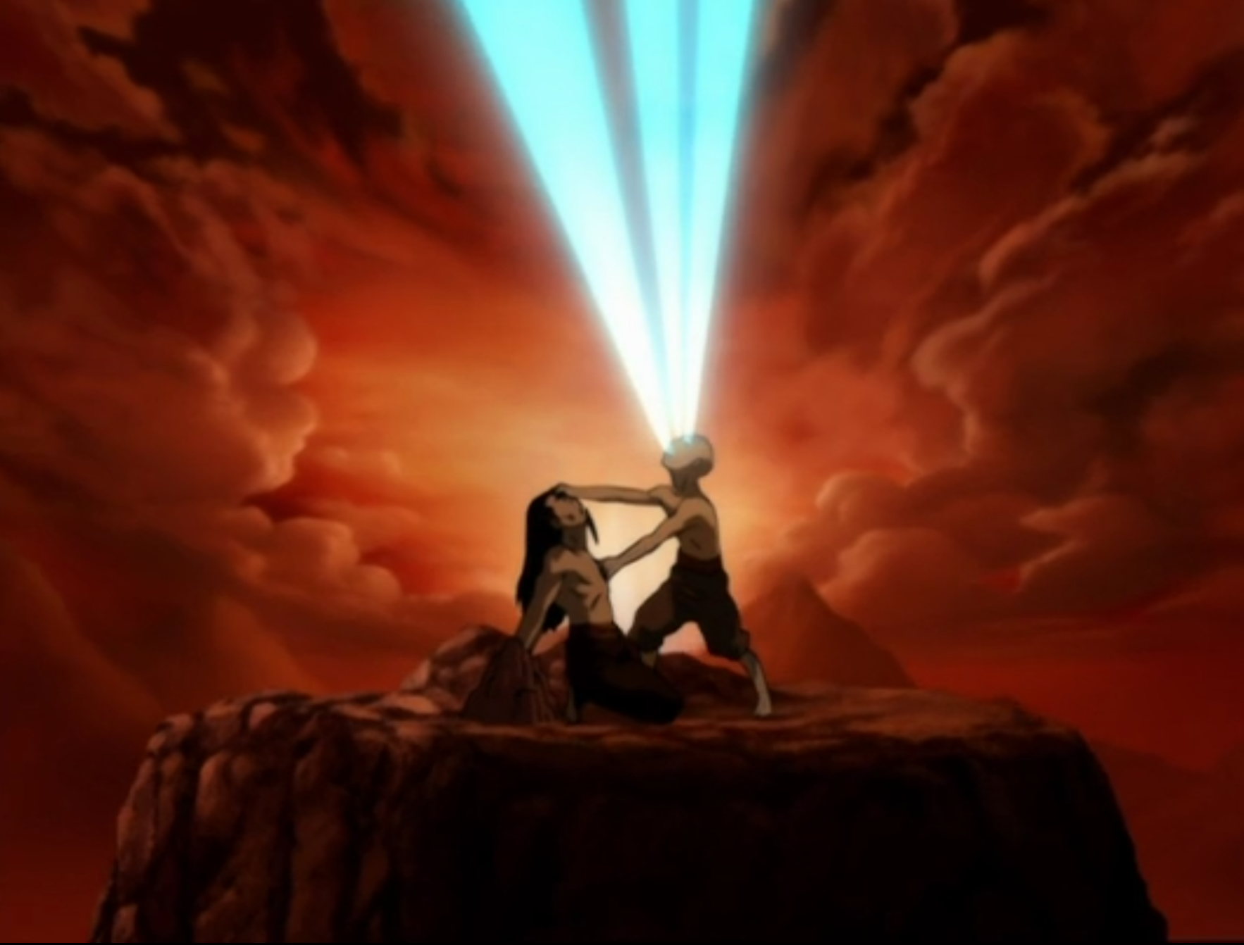 Aangs Final Moments with Katara Sokka Toph  Zuko  Full Scene  Avatar  The Last Airbender  YouTube